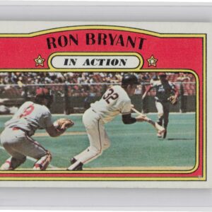 1972 Topps Ron Bryant #186 Giants