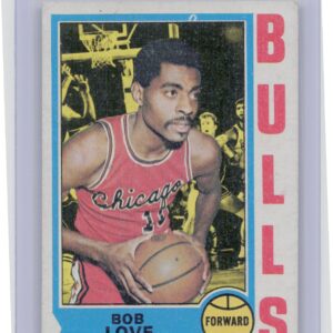 1974-75 Topps Bob Love #15 Bulls