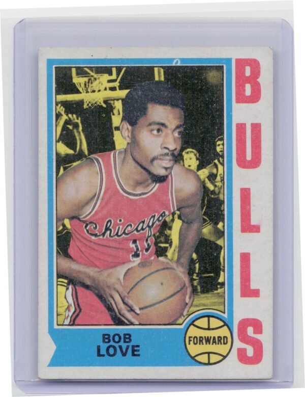 1974-75 Topps Bob Love #15 Bulls