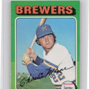 1975 Topps Charlie Moore #636 Brewers