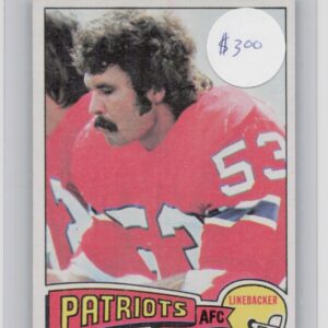 1975 Topps John Tanner #294 Patriots