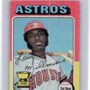 1975 Topps Larry Milbourne RC #512 Astros
