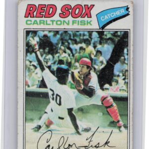 1977 Topps Carlton Fisk #640 Sox