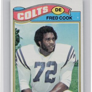 1977 Topps Fred Cook #53 Colts