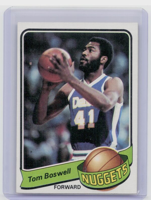 1979-80 Topps Tom Boswell #82 Nuggets