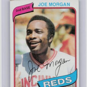 1980 Topps Joe Morgan #650 Reds