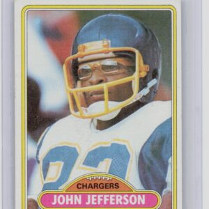 1980 Topps John Jefferson #365 Chargers