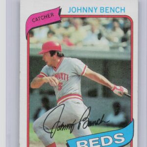 1980 Topps Johnny Bench #100 Reds