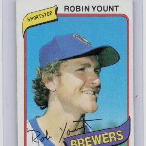1980 Topps Robin Yount #265 Brewers