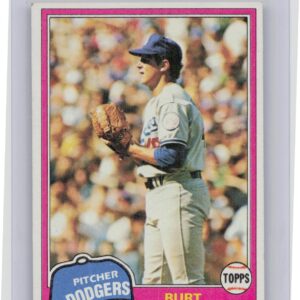 1981 Topps Burt Hooton #565 Dodgers