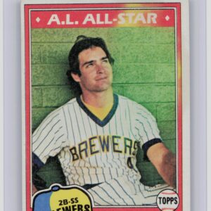 1981 Topps Paul Molitor #300 Brewers