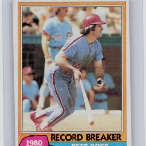 1981 Topps Pete Rose #205 Phillies
