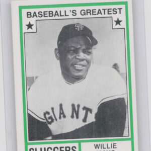 1982 TCMA Baseball's Greatest Sluggers (White Back) Willie Mays #43 Giants