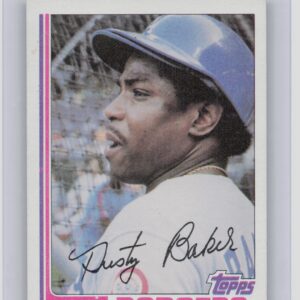 1982 Topps Dusty Baker #375 Dodgers