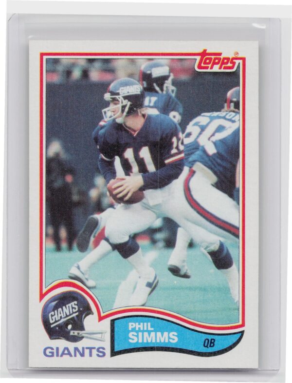 1982 Topps Phil Simms #433 Giants