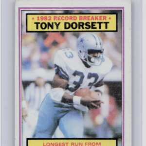 1983 Topps Tony Dorsett #2 Cowboys