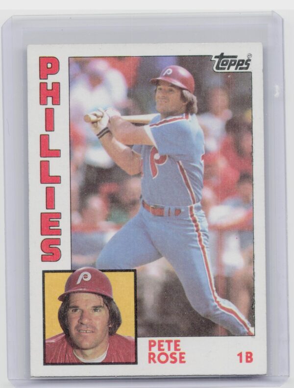 1984 Topps Nestle Pete Rose #300 Phillies