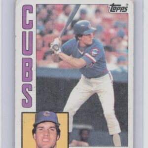 1984 Topps Ryne Sandberg #596 Cubs