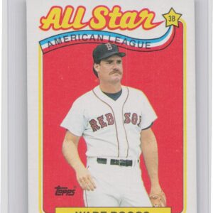 1989 Topps Wade Boggs #399 Sox