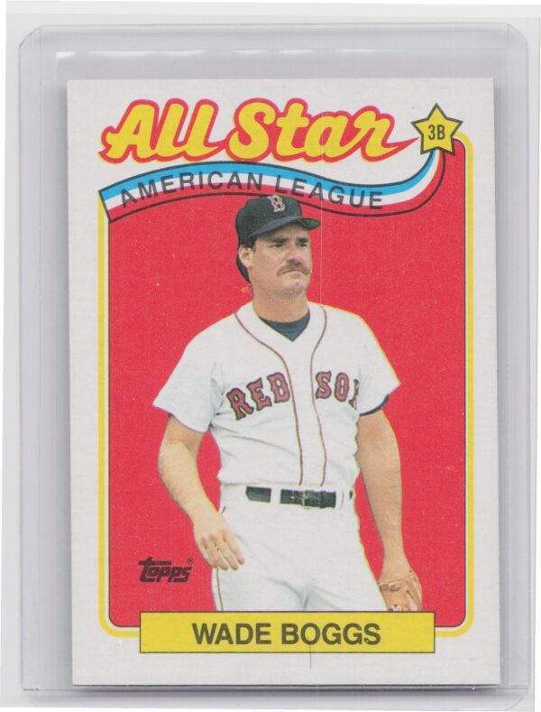 1989 Topps Wade Boggs #399 Sox