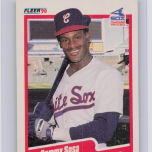 1990 Fleer Sammy Sosa VAR RC #548 Sox