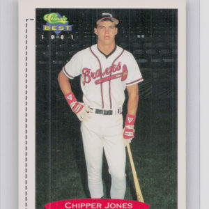 1991 Classic Best Chipper Jones #268 Braves