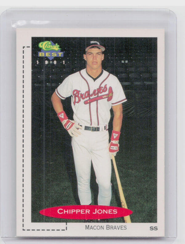 1991 Classic Best Chipper Jones #268 Braves