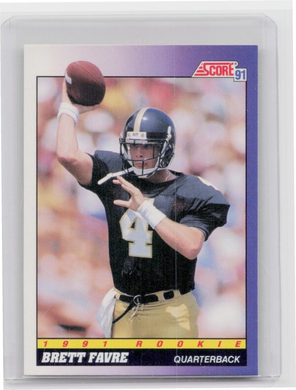 1991 Score Brett Favre RC #611 Eagles