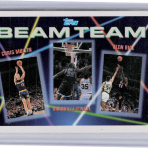 1992-93 Topps Chris Mullin / Shaquille O'Neal / Glen Rice #7 Heat Beam Team