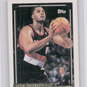 1992-93 Topps Kevin Duckworth Gold #60 Blazers