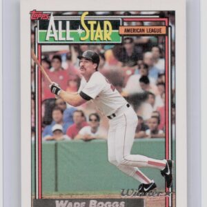 1992 Topps Wade Boggs #399 Sox