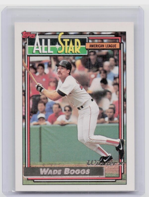 1992 Topps Wade Boggs #399 Sox