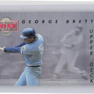 1992 Upper Deck George Brett TN2 Royals Then and Now