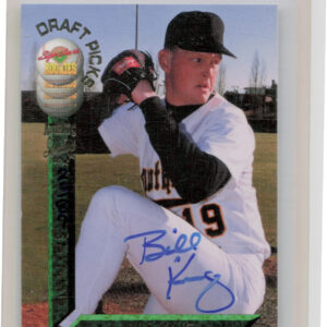 1994 Signature Rookies Draft Picks Bill King AU SN7750 #55 Athletics Signatures