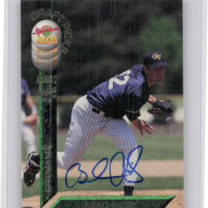 1994 Signature Rookies Draft Picks Brad Rigby AU SN7750 #34 Athletics Signatures
