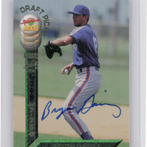 1994 Signature Rookies Draft Picks Bryon Gainey AU SN7750 #54 Mets Signatures