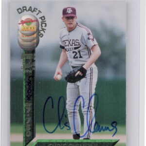 1994 Signature Rookies Draft Picks Chris Clemons AU SN7750 #31 Aggies Signatures