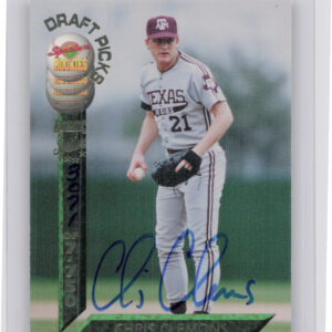 1994 Signature Rookies Draft Picks Chris Clemons AU SN7750 #31 Aggies Signatures
