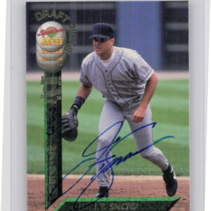1994 Signature Rookies Draft Picks J.T. Snow AU SN7750 #99 Angels Signatures