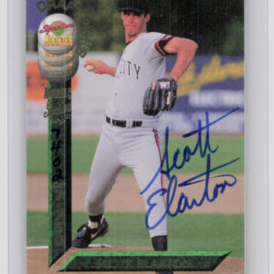 1994 Signature Rookies Draft Picks Scott Elarton AU SN7750 #24 Astros Signatures