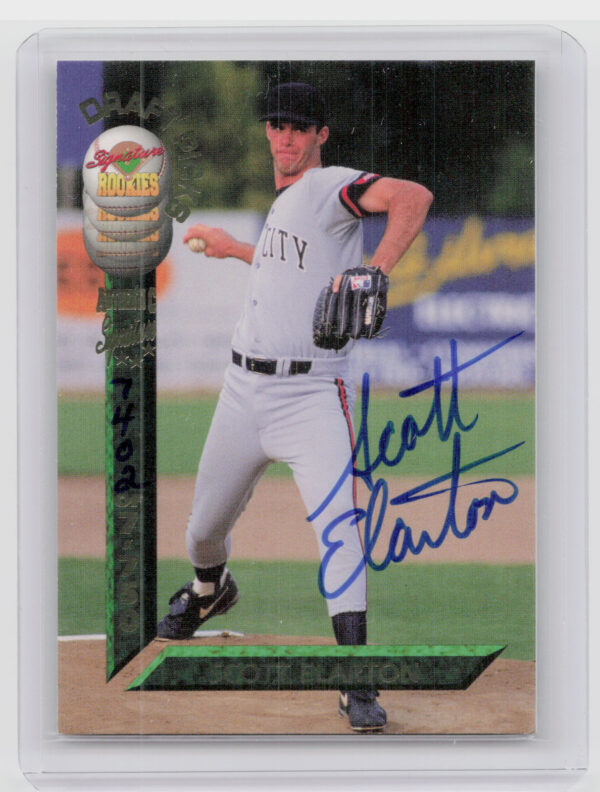 1994 Signature Rookies Draft Picks Scott Elarton AU SN7750 #24 Astros Signatures