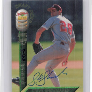 1994 Signature Rookies Draft Picks Steve Shoemaker AU SN7750 #79 Yankees Signatu