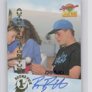 1994 Signature Rookies Robbie Beckett AU SN8650 #23 Quakes Authentic Signatures