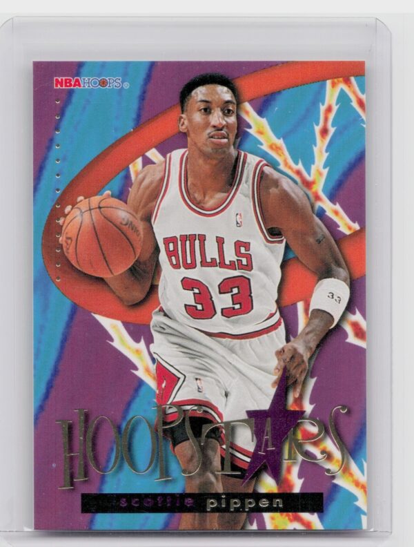 1995-96 Hoops Scottie Pippen #HS1 Bulls Hoopstars