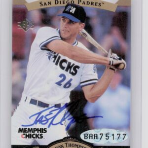 1995 SP Top Prospects Jason Thompson AU #NNO Chicks Autographs