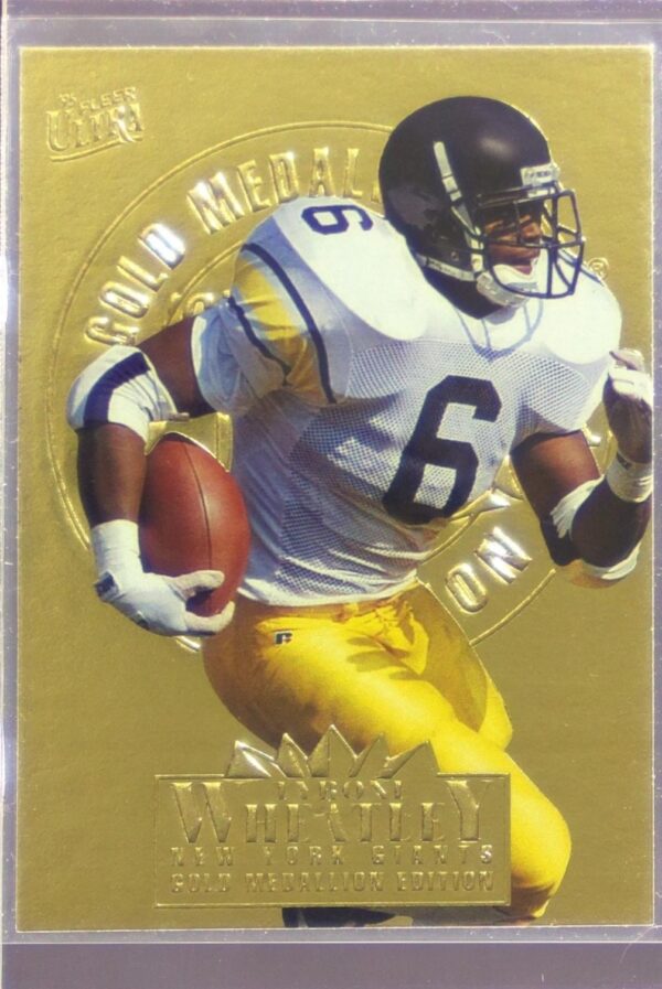1995 Ultra Tyrone Wheatley Gold Medallion RC #232 Giants