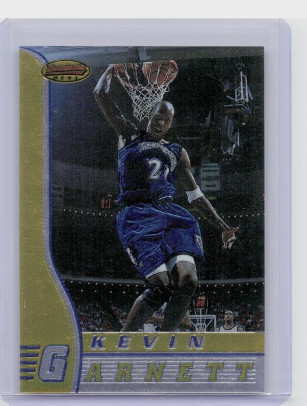 1996-97 Bowman's Best Kevin Garnett #42 Timberwolves