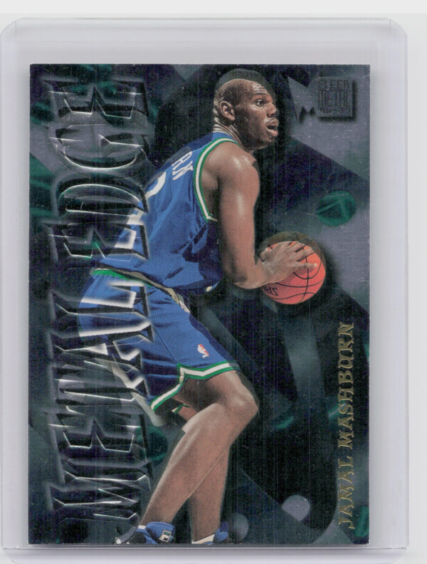 1996-97 Metal Jamal Mashburn #2 Mavericks Metal Edge
