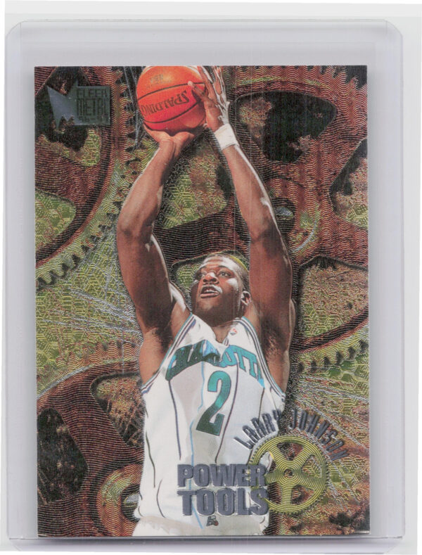1996-97 Metal Larry Johnson #5 Hornets Power Tools