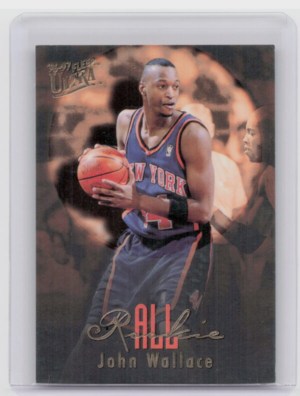 1996-97 Ultra John Wallace #15 Knicks All Rookie